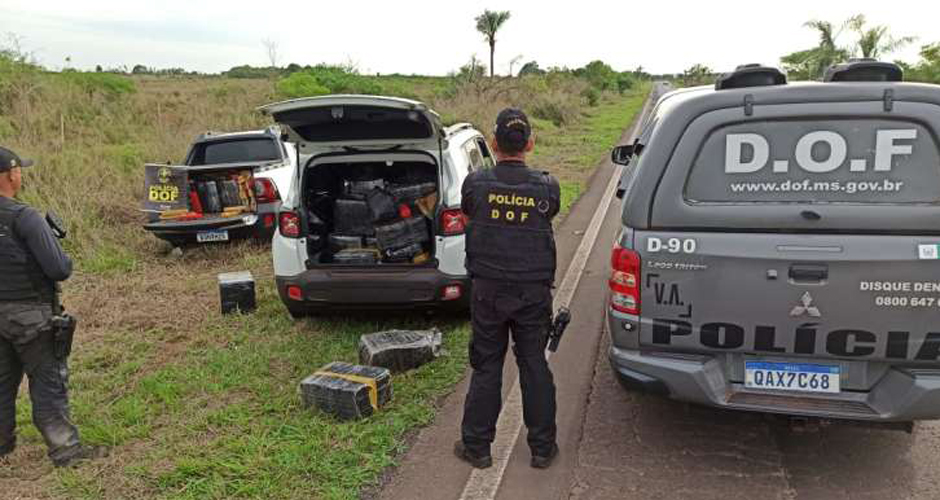 DOF apreende quase 1,5 tonelada de maconha e recupera veículos - Diário DigitalDiário Digital